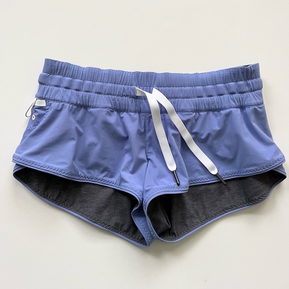 lululemon athletica Water: Surf Short -Lullaby/Heathered Texture Gray Size 4 - Picture 1 of 9